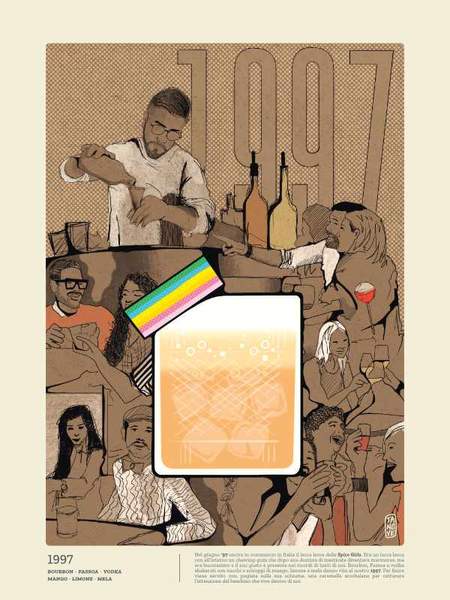 1997 — ART MIXOLOGY, illustrazione di Gaetano Vella