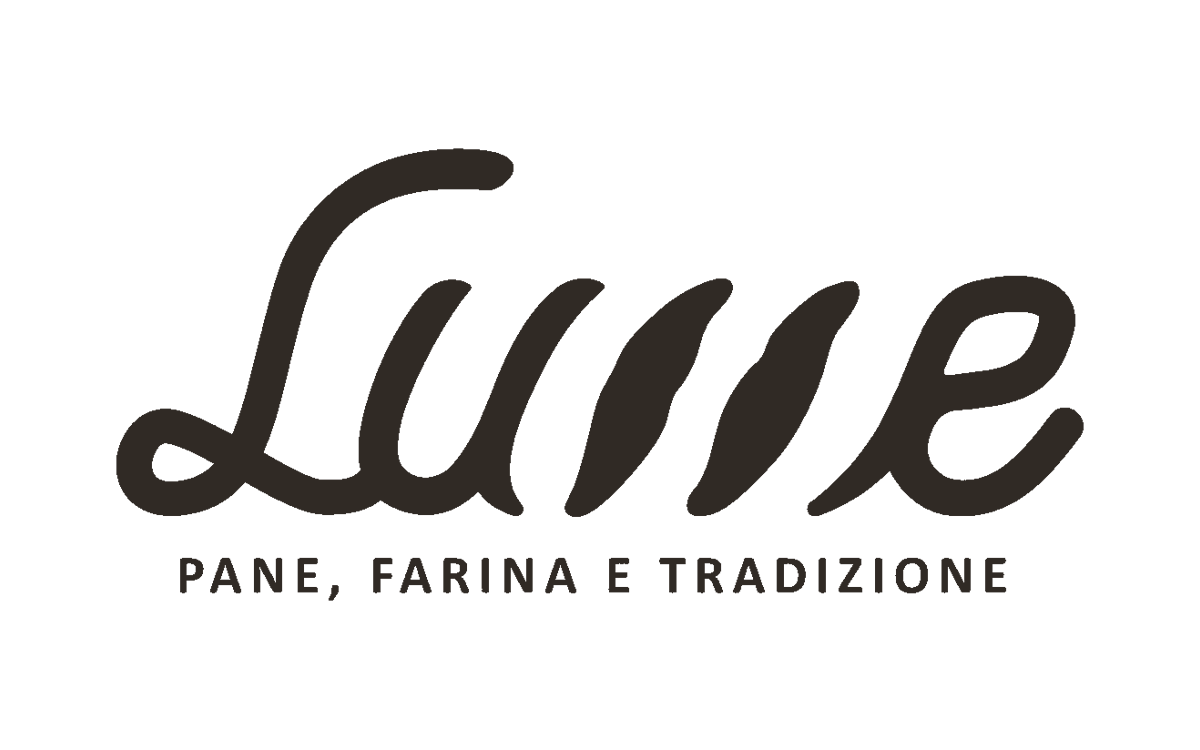Logo Lume e payoff nella variante monocromatico.