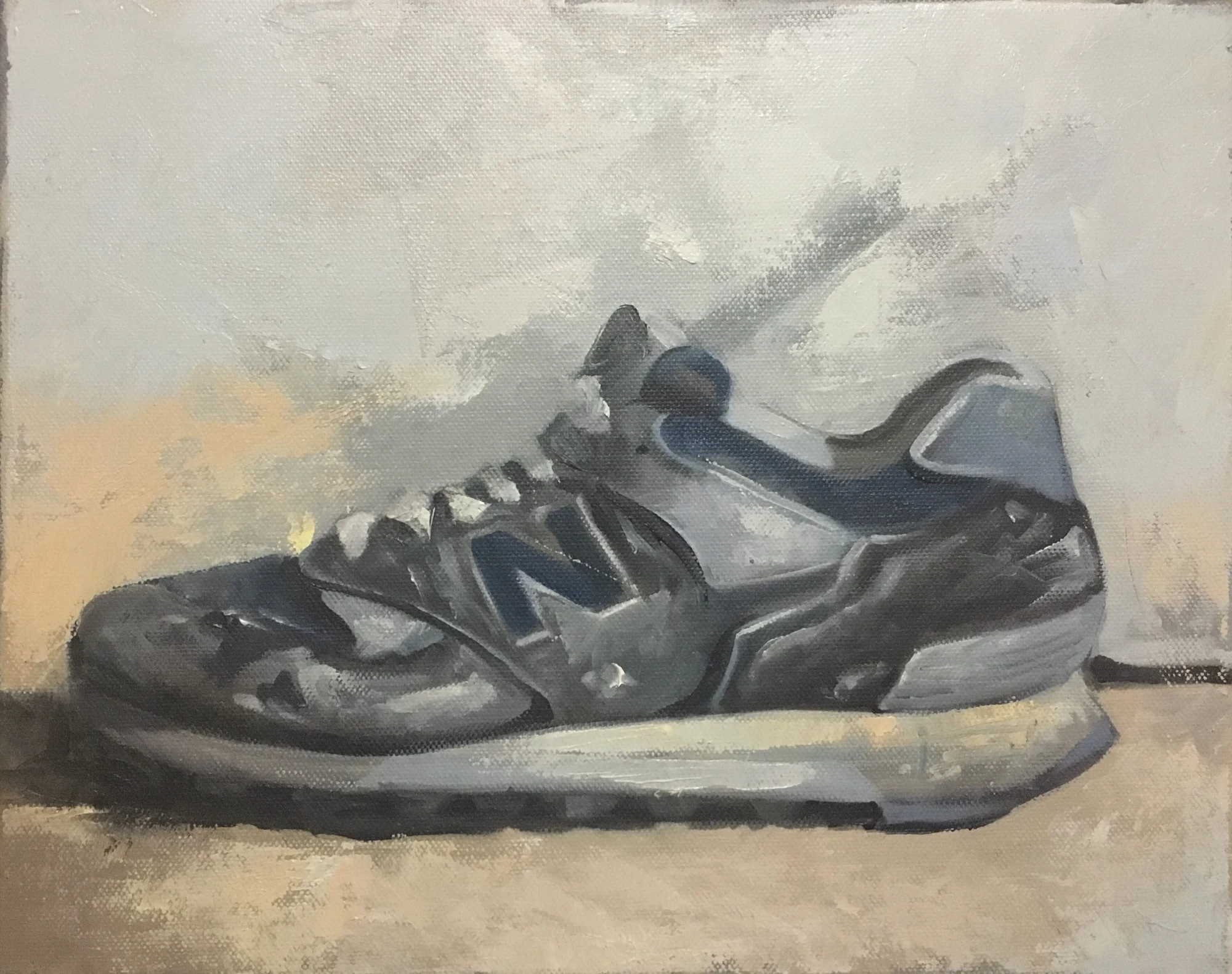 SX New B, olio su tela — raccolta 1/2 paio